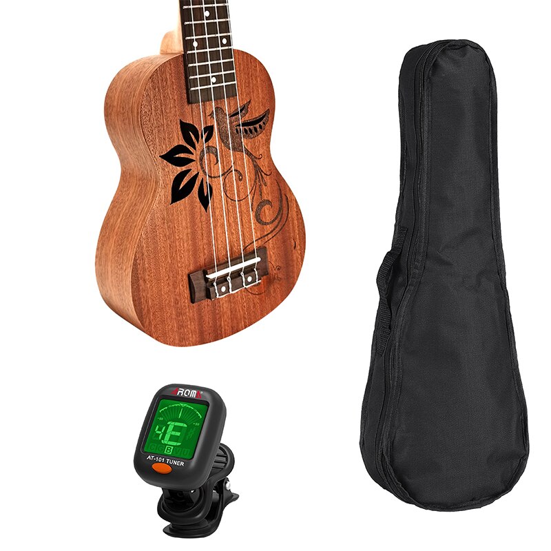 21 inch 15 Frets Soprano Ukulele Concert Tenor Uke 4 Strings Ukelele Mini Guitarra Hawaiian Guitar Acoustic Musical Instruments: F2