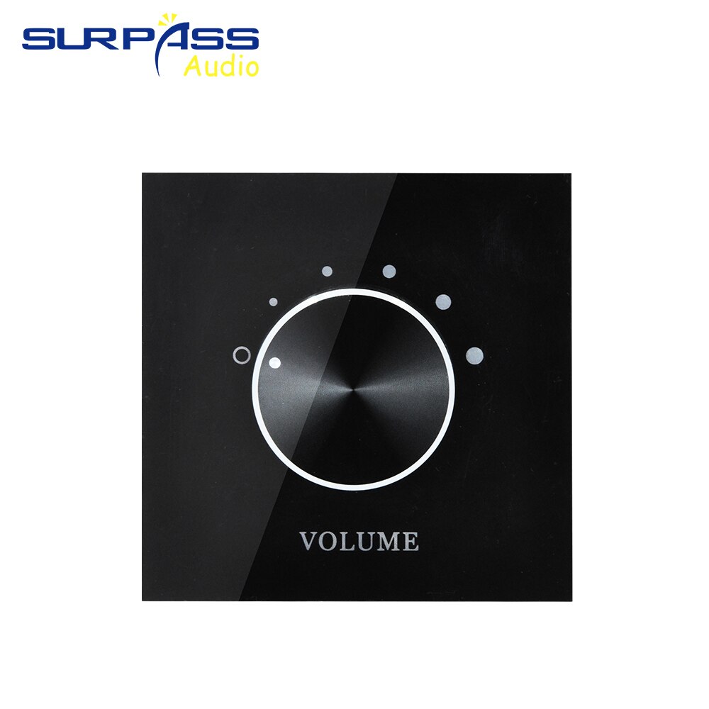 Stero Volume Tuning Switch 5 Adjustment Two Channel Fixed Resistance Music Speaker Volume Controller