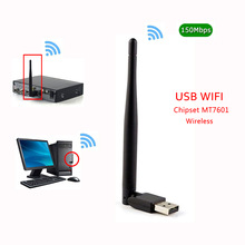 Vamde usb wifi dongle Ralink 7601 Adapter 150mbps hoch gewinnen 2dbi wifi Clever antenne stecker empfänger Ethernet netzwerk karte