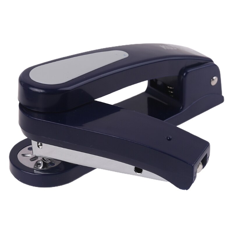 360 Degree Rotary Stapler 2-25 Sheets A4 Paper Capacity Bookbinding Machine Manual Binding Supplies for Office Home School: BL