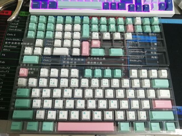GMK- Noel-Keycaps PBT Dye-Sublimation Mechanical Keyboard Key Cap Cherry Profile128 Key: Noel Japanese