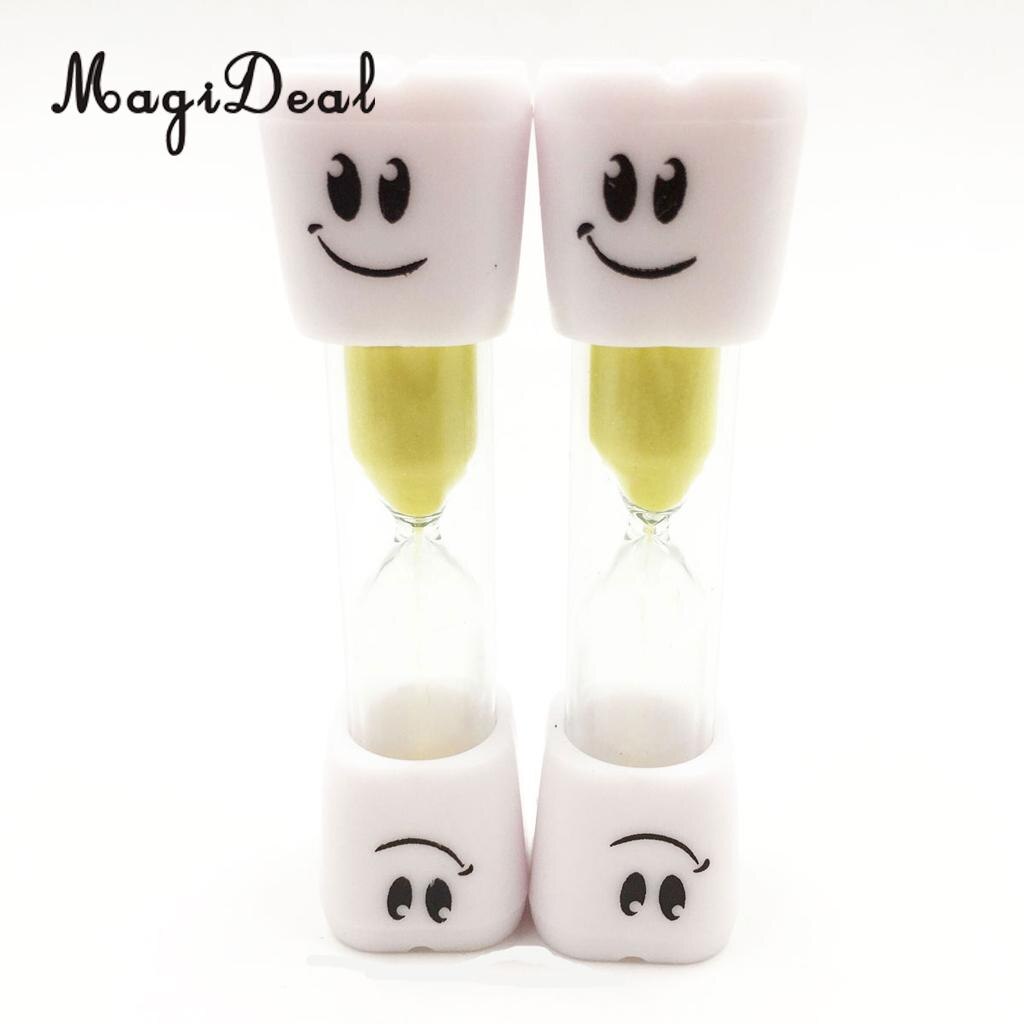 3 Minute Kids Toothbrush Timer Sand Timer for Brushing Children's Teeth Timing yellow