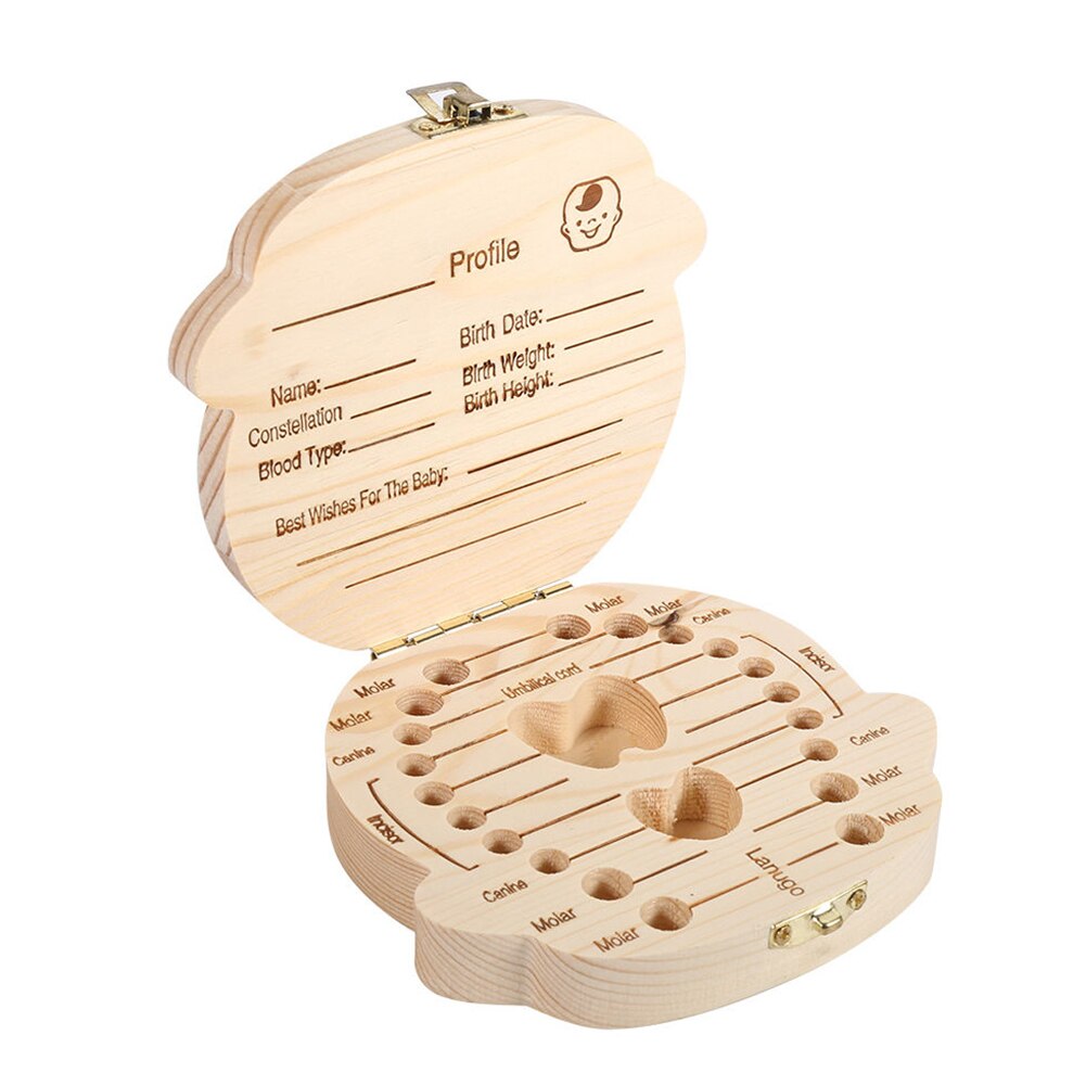 Baby Tanden Besparen Box Bespaar Organizer Melk Tand Opbergdoos Baby Kids Tanden Geheugen Opbergdozen Organizer