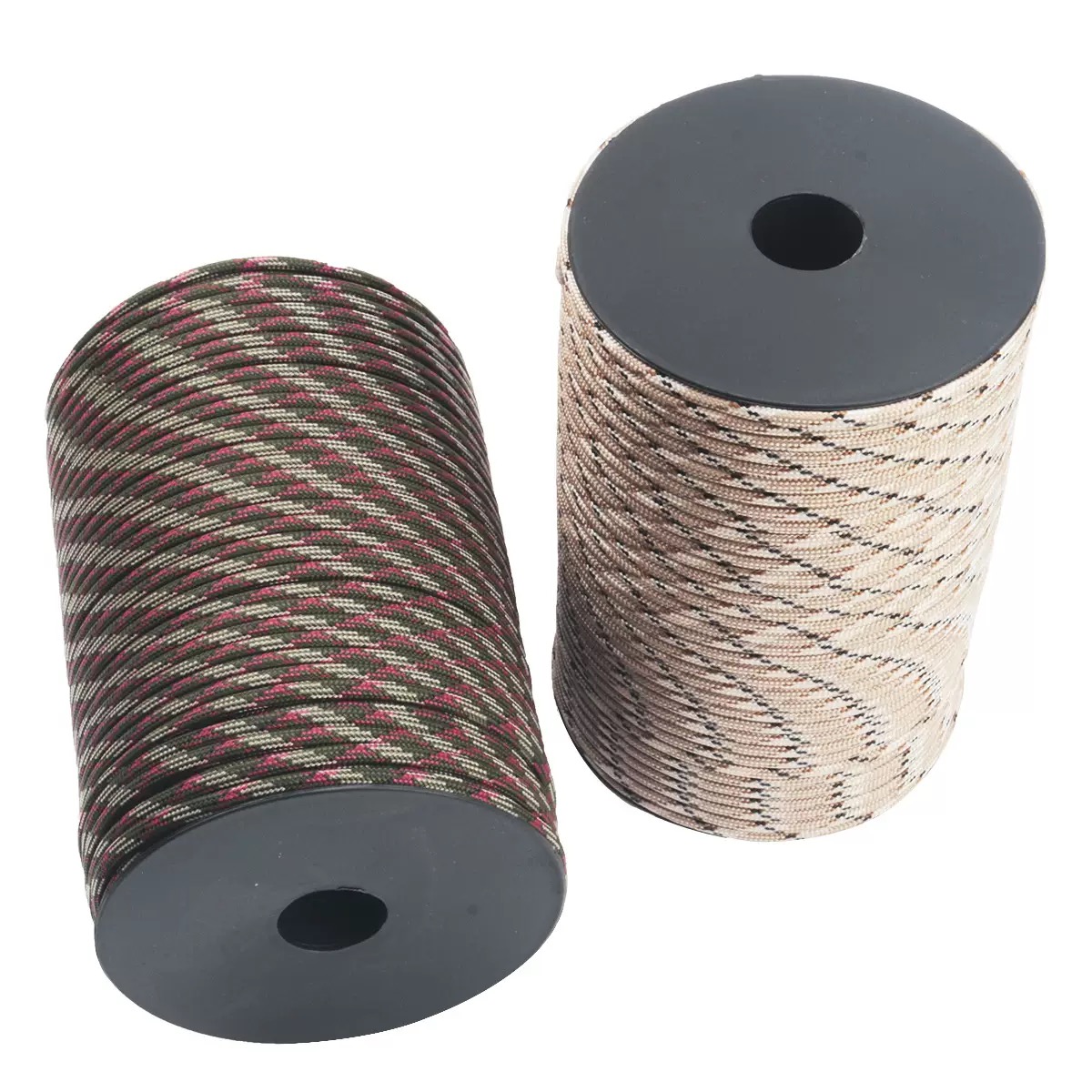 650lb Paracord/Parachute Cord 9 Strand Paracord Rope 30/50/100m Spools of Parachute Cord Type III Paracord for Camping Survival