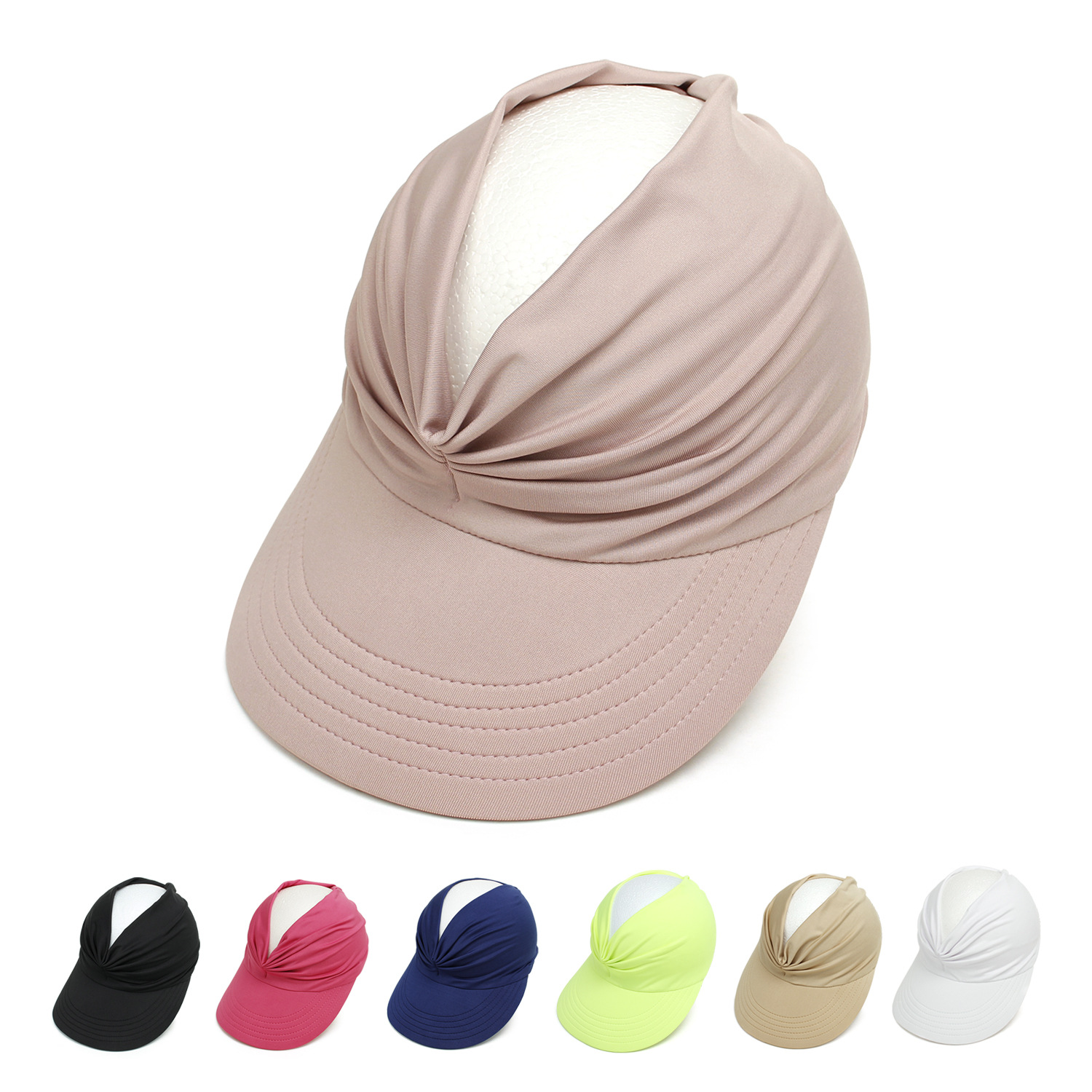 Ultraviolet-proof Sunshade Hat for Women's Outdoor Trend In Spring and Summer Empty Top Hat Big Brim Hat
