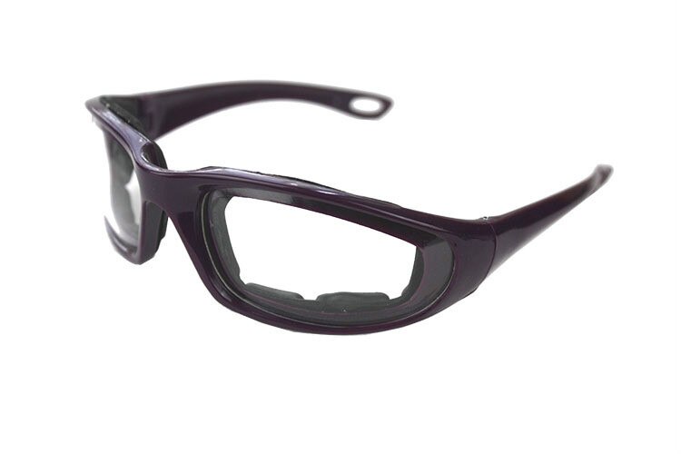 Cheap Kitchen Onion Goggles Tear Free Slicing Cutting Chopping Mincing Eye Protect Glasses Kitchen Accessories: Purple 