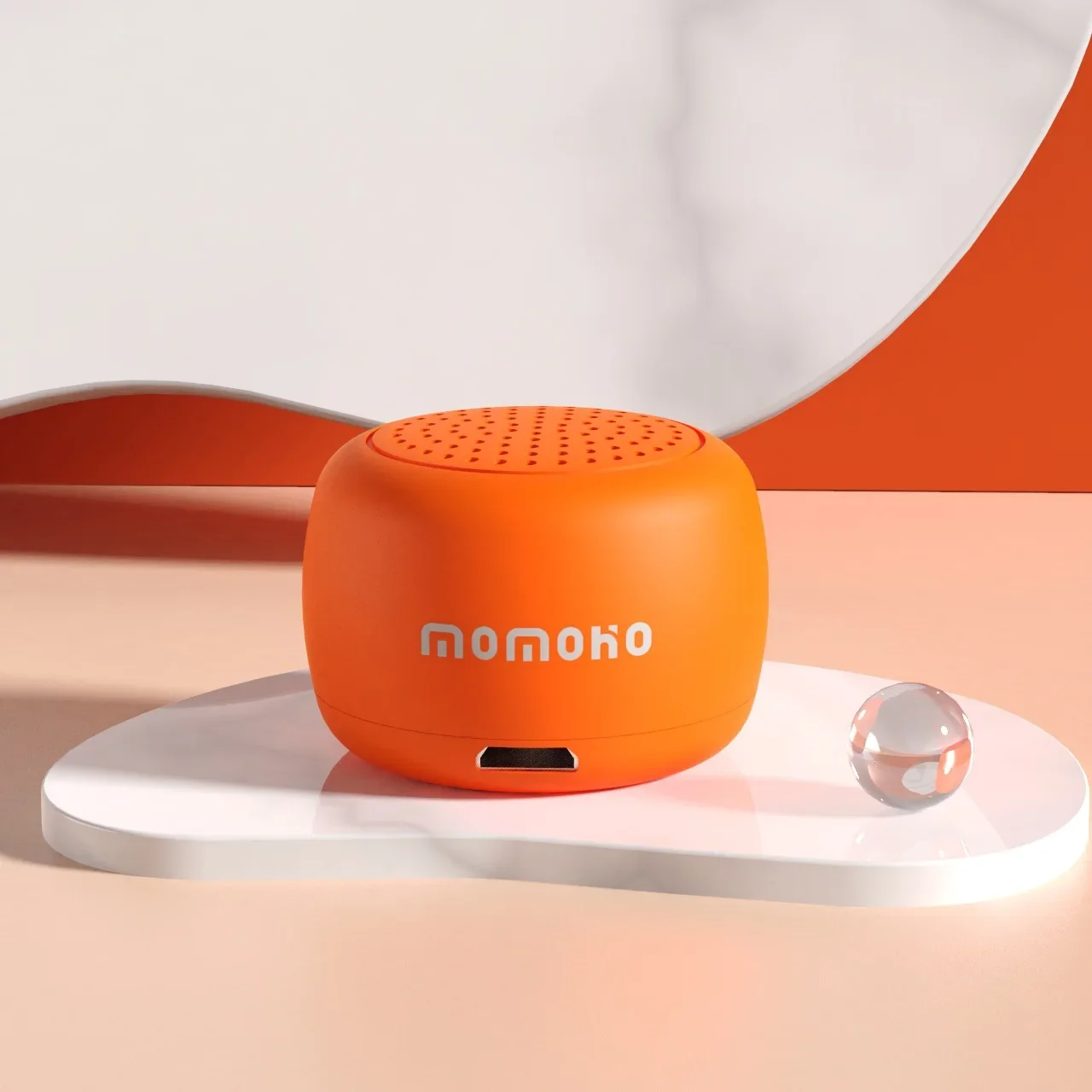 Neuer Mini-Bluetooth-Lautsprecher, niedlicher Audio--Spieler, echte kabellose Freisprech-Auto-Fahrradlautsprecher mit Umhängeband für praktisch-PC