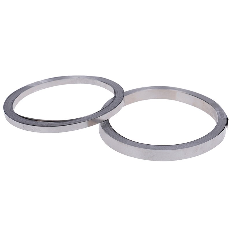 1pc 10m Pure Ni Plate Nickel Strip Tape For Li 18650 Battery Spot Welding 0.1mm*7mm