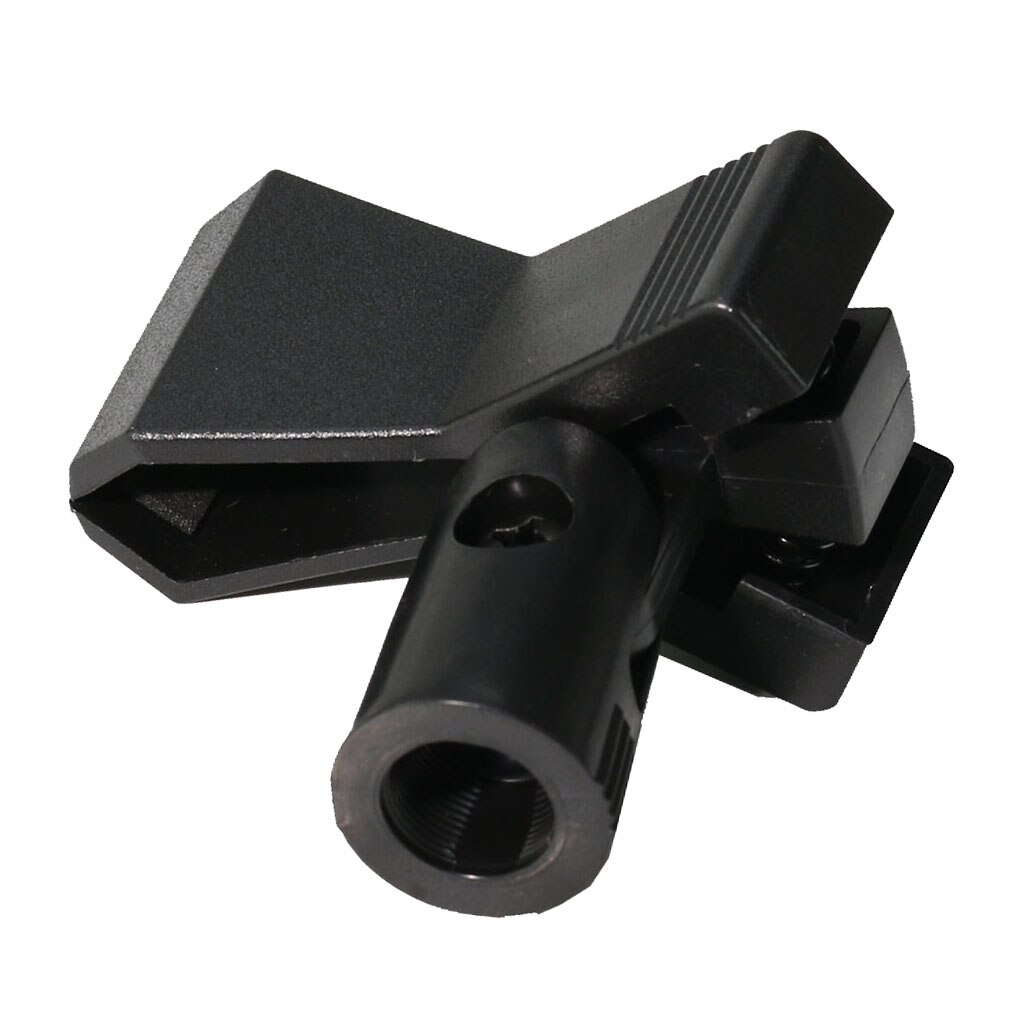 Duurzaam Microfoon Clip Microfoon Klem Houder Stand Accessoire Zwart Voor Microfoons Met 15Mm-45Mm Diameter