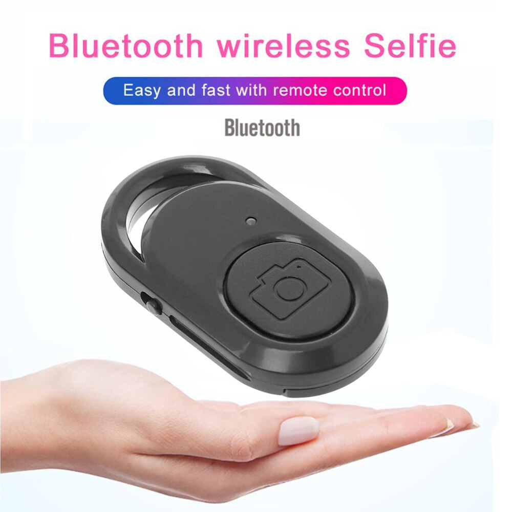 Mini Afstandsbediening Sluiter Bluetooth-Compatibele Draadloze Foto Voor Ios Android Afstandsbediening Selfie Stok Zelfontspanner Controle Apparaat