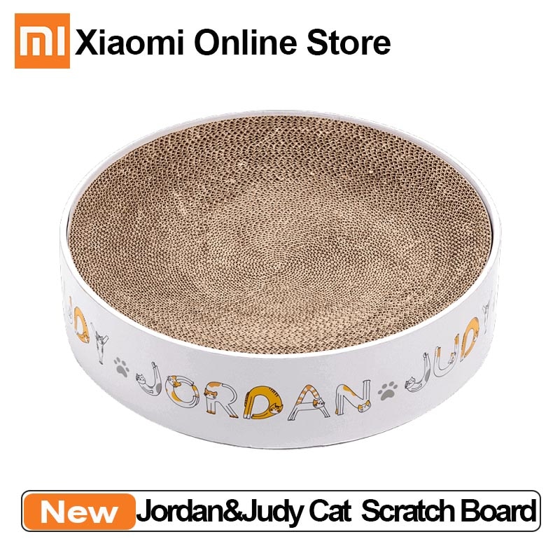 Xiaomi Jordan&Judy Round Cat Scratch Board Wear And Scratch Resistance Material Round Cat Nest