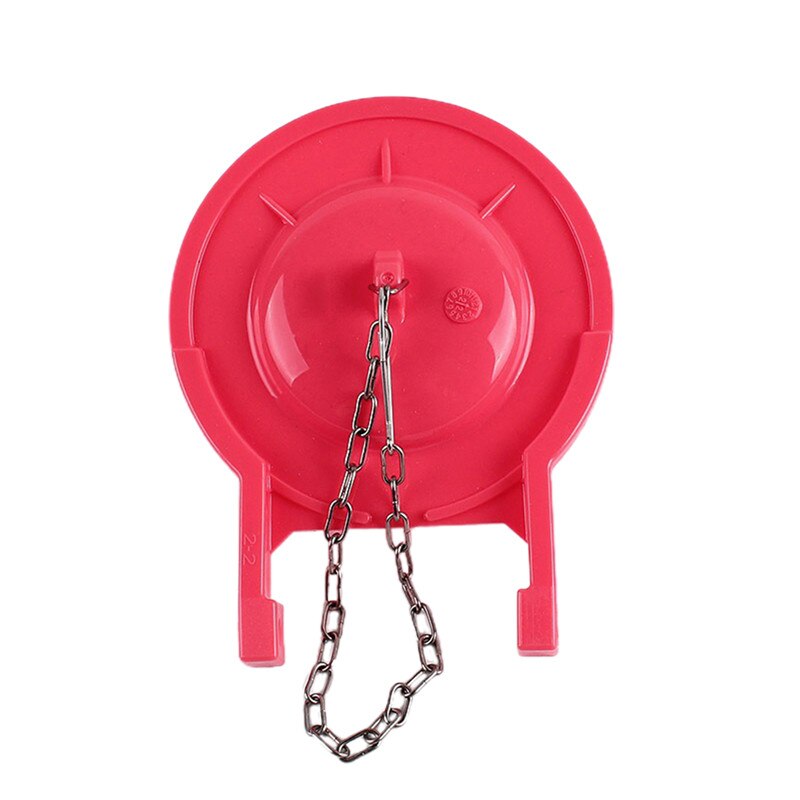 Red 3-inch Toilet Flapper with Chain, Toilet Stopper Flapper, Universal for American Standard, Easy to Install