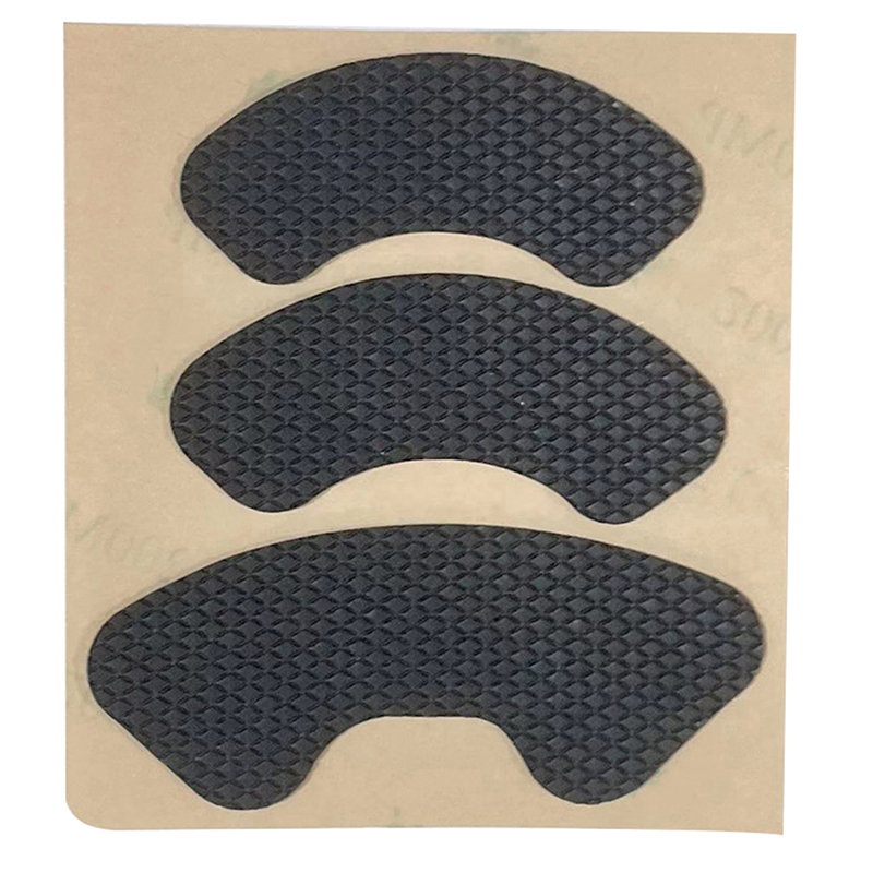 Muisgrip Tape Skate Sticker Non Slip Hagedis Huid Zuigen Zweet Voor Razer Adder Ultimate Deathadder V2 Pro Mini Draadloze Muis: zwart