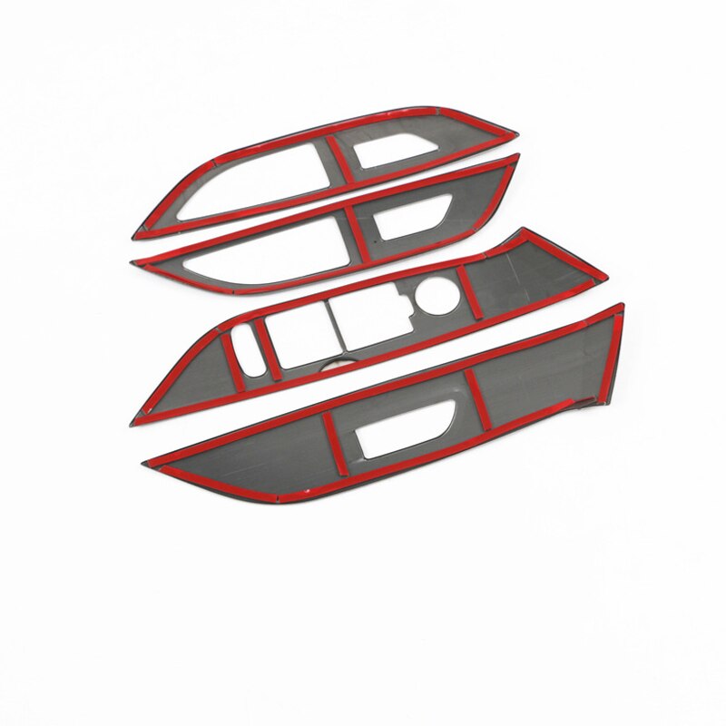 Door Handle Window Button Panel Stainless Steel Decorative Cover For Peugeot Car Accessories