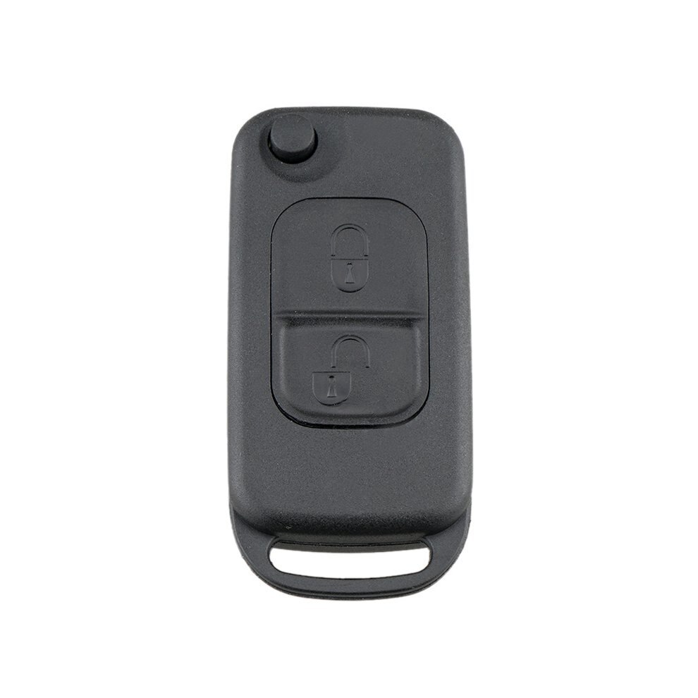 Flip Folding car Shell Remote Key Fob Case 2 Button For Mercedes Benz SLK E113 A C E S W168 W202 W203