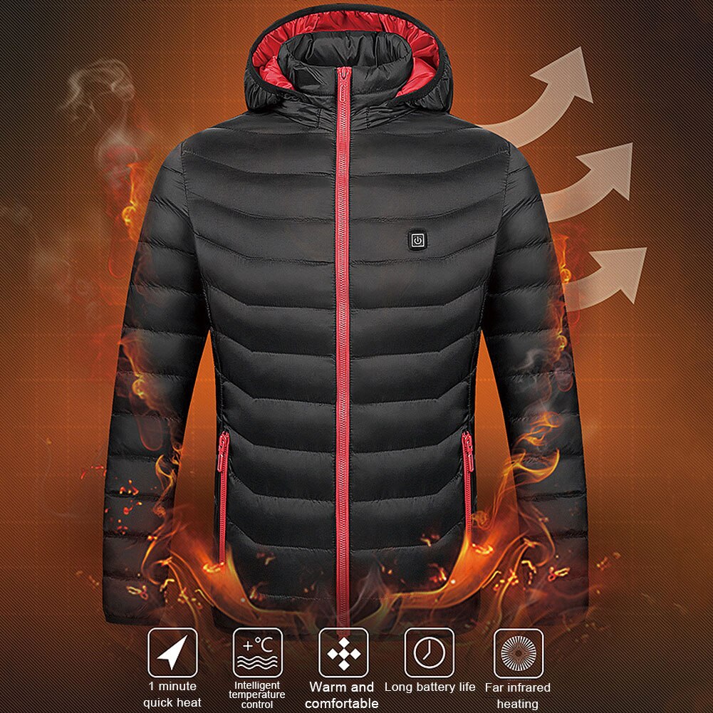 Veste en coton pour femme, vêtement léger, chargeur Usb, résistant au froid, chauffant électrique, dissipe le froid, , lavable, contrôle de la température
