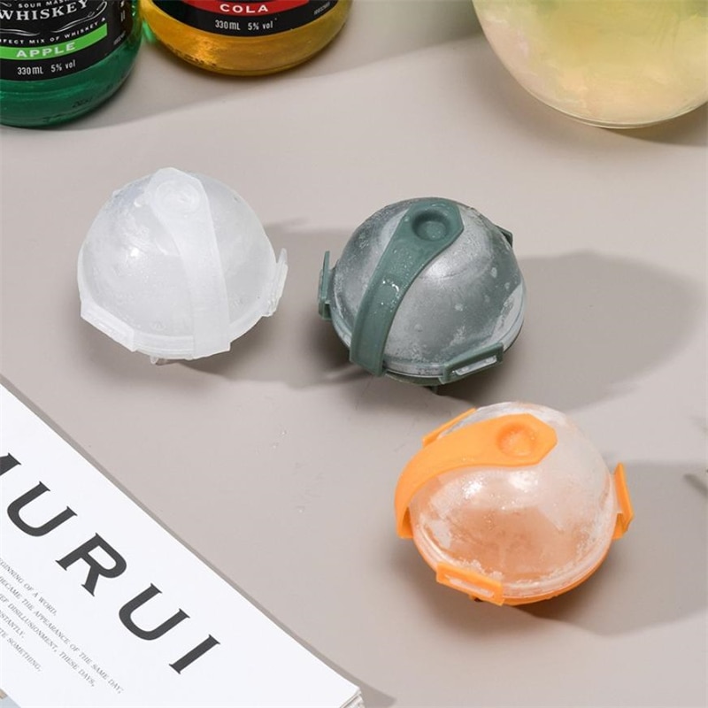 5cm Round Ice Ball Mold Silicone Ice Ball Maker Ice Tray Whiskey Cocktail Ice Box Kitchen Gadgets DIY Bar Party Ice Cream Tools