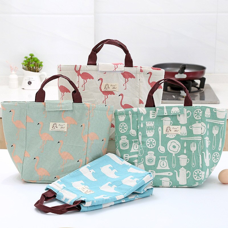 Baby Milch Flasche Isolierung Flamingo Taschen Wasserdichte Tragbare Mittagessen Tasche Kleinkind Milch Brust Flaschen Halten Warme Thermische Tasche MBG0298