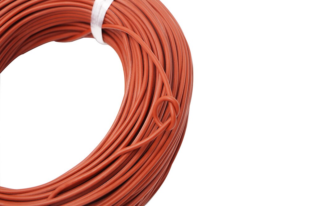 Warm Floor Heating MINCO HEAT Infrared Warm Floor Cable 12K 33ohm/m Rubber Jacket Carbon Fiber Heating Wire Warm Floor Cable