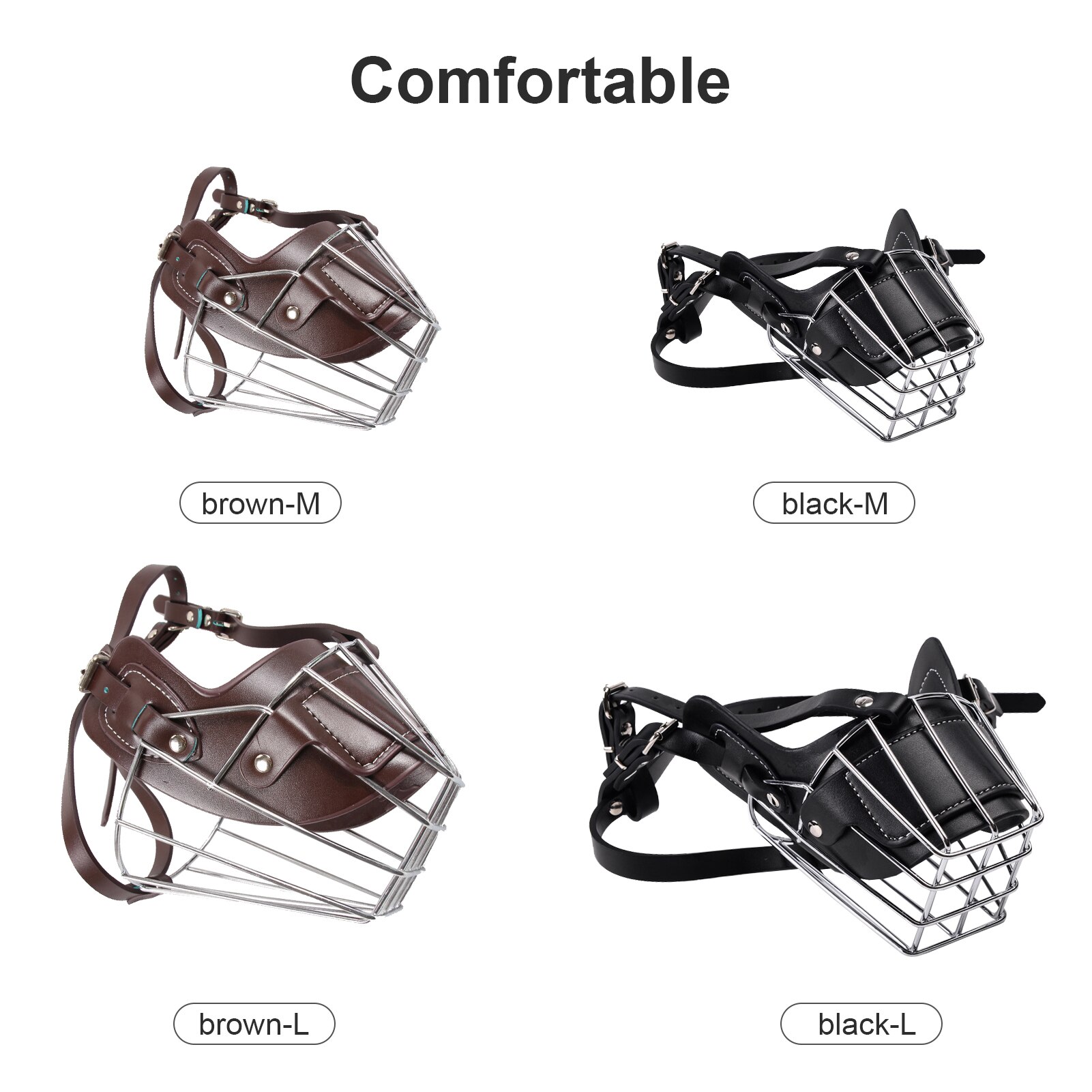 Dog Muzzle Dog Mouth Guard Muzzle Guard for Dogs Prevent Biting Barking