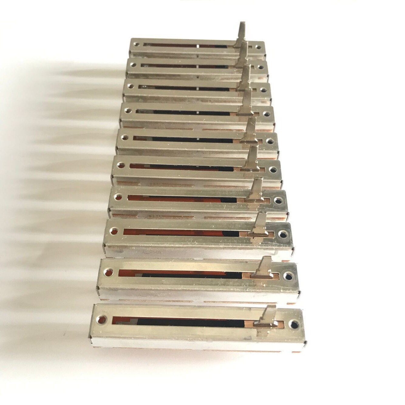 10 x original-fader für pioneer ddj sr sx wego wego 2 xdj  r1 418-s1-701 / 418- pdj 33-672