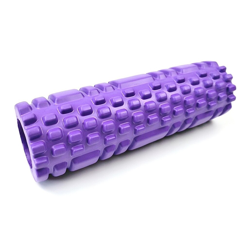 26cm Yoga colonne gymnastique Fitness Pilates mousse rouleau exercice dos Massage rouleau Yoga brique maison Fitness équipement: Black