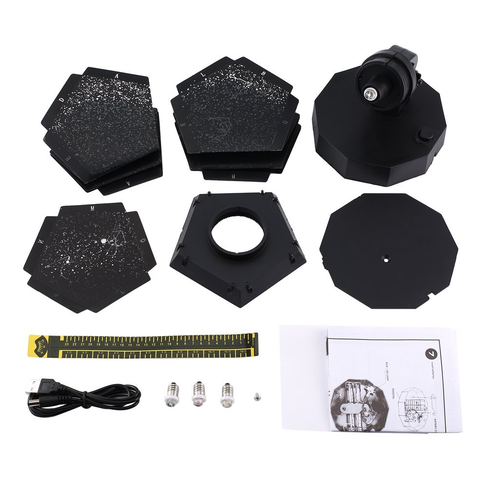 de estrellas celestes Astro cielo luz de noche del Cosmos proyector lámpara estrellada hogar dormitorio decoración para el hogar romántica espejo de belleza