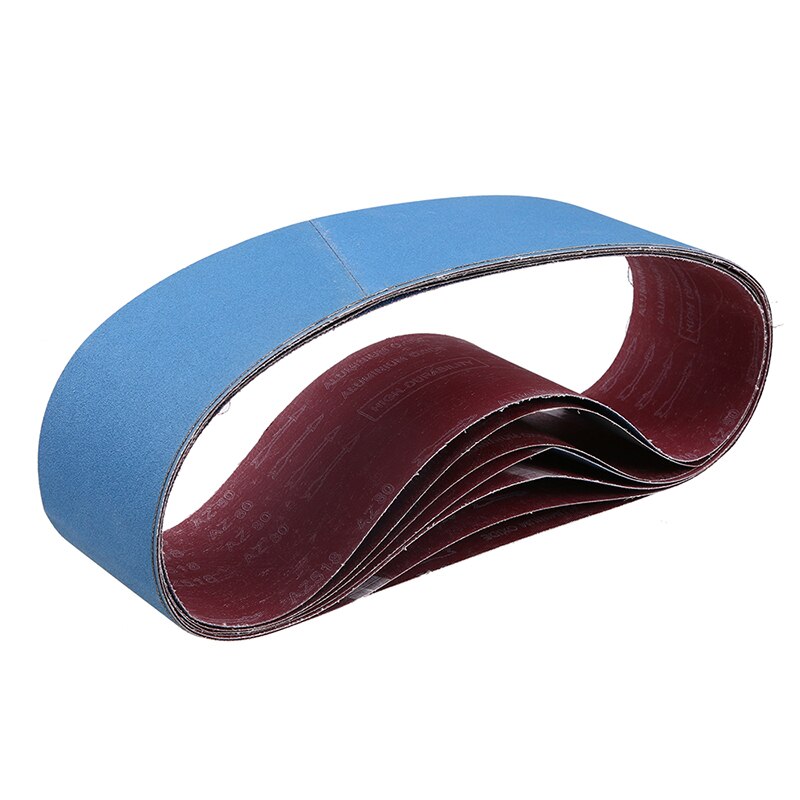 5pcs 100x915mm Sanding Belt 80-1000 Grits Zirconium Corundum Sandpaper Abrasive Band for Abrasive Tool Wood Soft Metal Polishing