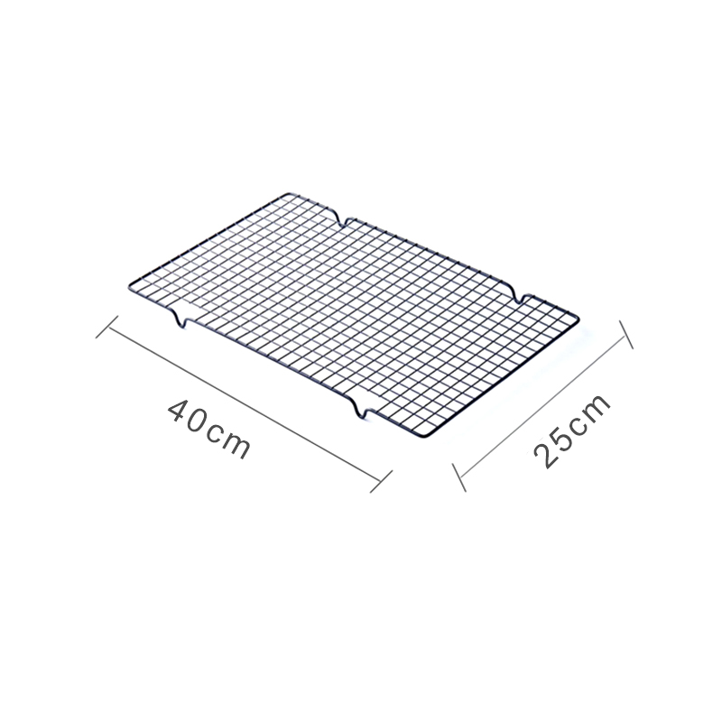 Rustfritt stål kjølestativ trådrist kake matstativ stekeovn trygt kjøkken baking pizza brød grillholder hylle zxh
