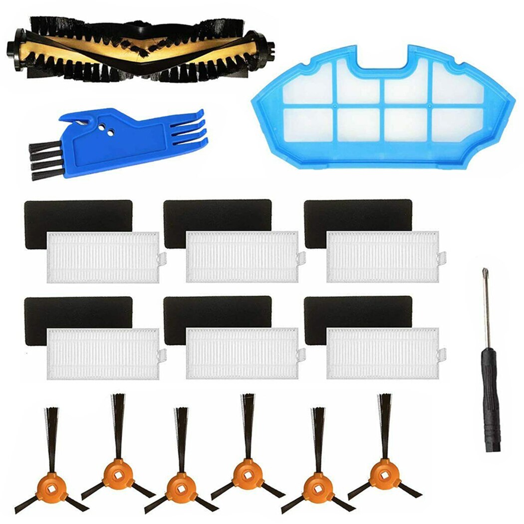22 sztuk/zestaw części zamienne nadające się robić Yeedi K600, K700 odkurzacz robot ciężkie szczotki boczne nowy