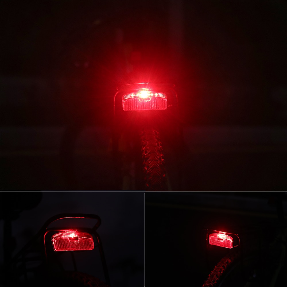 Wexplore Fiets Voor-en Achterlicht Set Input Ac 6V Voor Fiets Dynamo Frame Led Koplamp En Achterlicht Dynamo fiets Accessoires