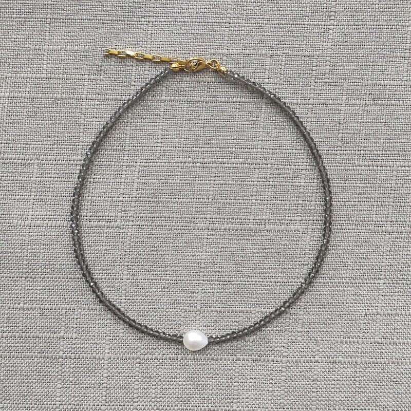 Summer Crystal Beaded Necklace Women Exquisite Versatile Neck Accessories Light Green Beadsцепочка На Шею Женская: PURPLE