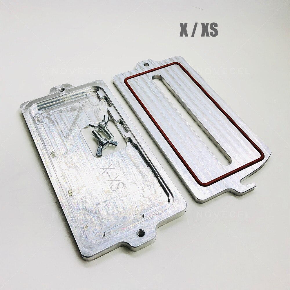 Stampo per telaio Novecel per iPhone 12mini 11 12pro X Xs Max posizione della cornice in vetro LCD e dispositivo di riparazione del telefono cellulare laminato: For X XS