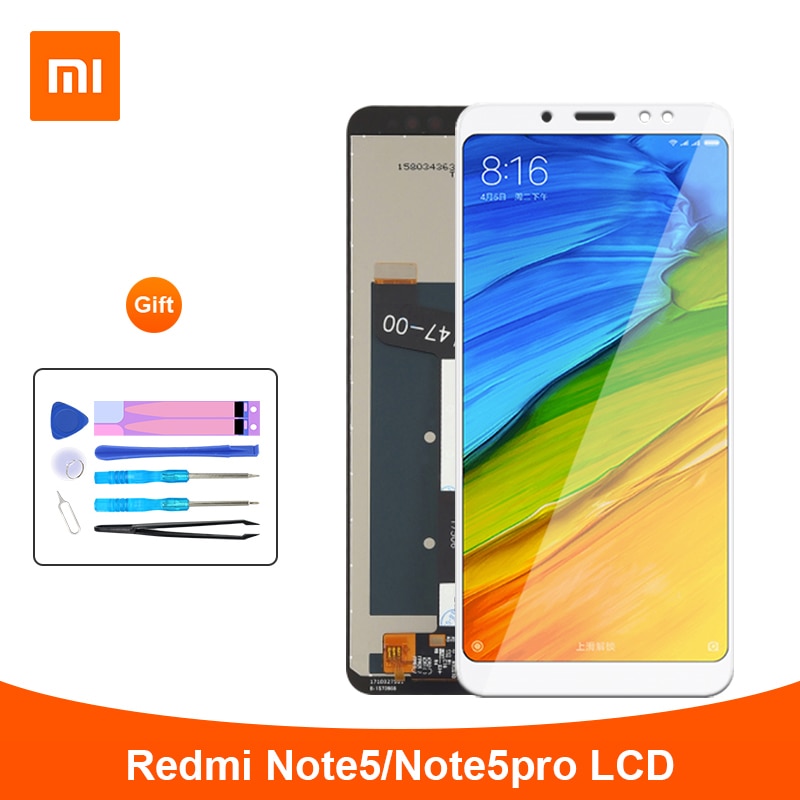 Originele Xiaomi Redmi Note 5 Redmi Note 5 Pro Lcd-scherm 5.99 "Touchscreen Digitizer Met Frame
