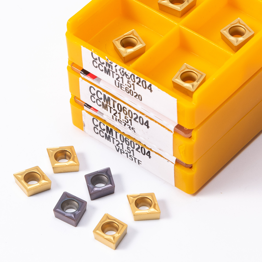 10 pces ccmt060204 ue6020 vp15tf us735 carboneto de torneamento interno ferramenta ccmt 060204 torneamento inserção ccmt0602 torno ferramenta