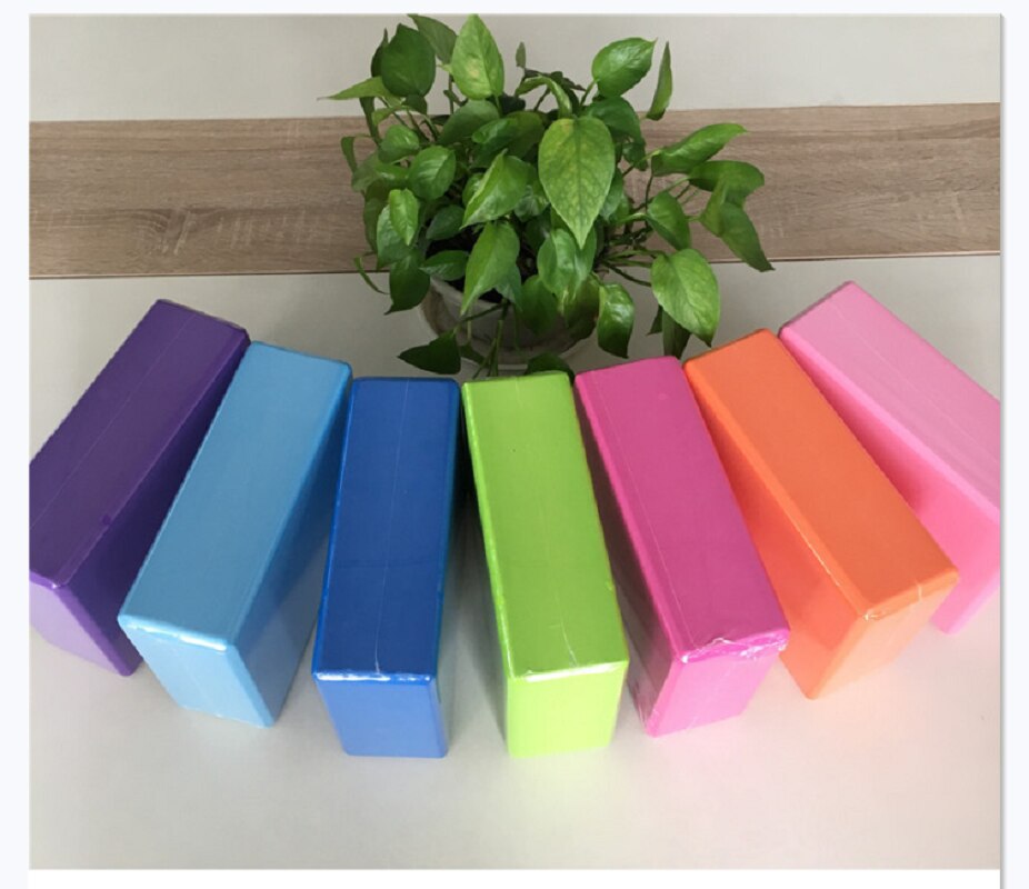 EVA High Density 110g Yoga Brick Yoga Pillow Dancing Brick Environmental Practice Brick