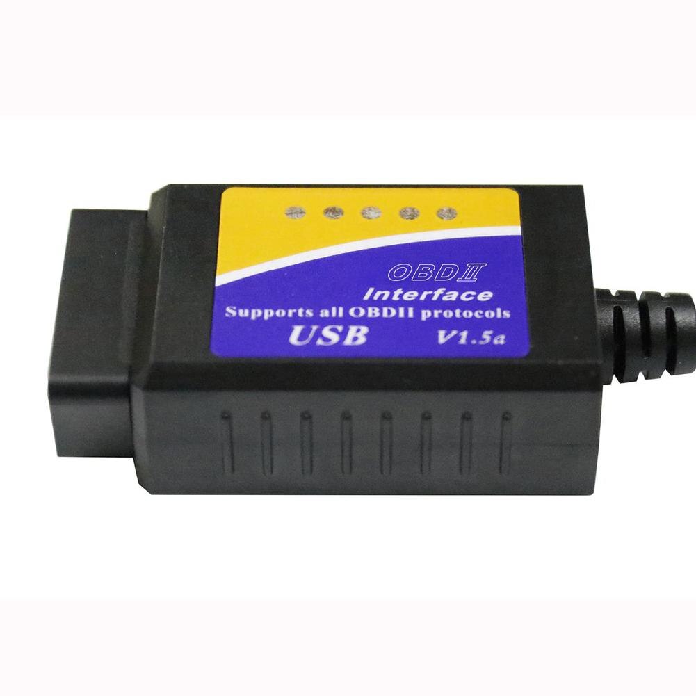 Vehicle Car Diagnostic Scanner Code Reader USB Interface
