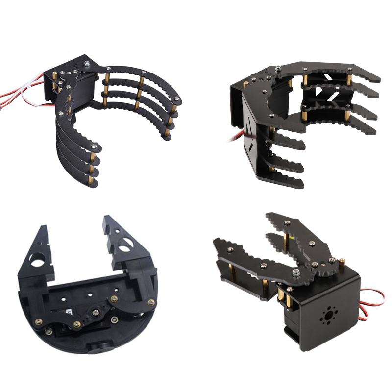 Mechanical Claw Grippers Robot Mechanical Arms with 180 Servo MG996 for Arduino Robot DIY Programming STEM Technic Parts