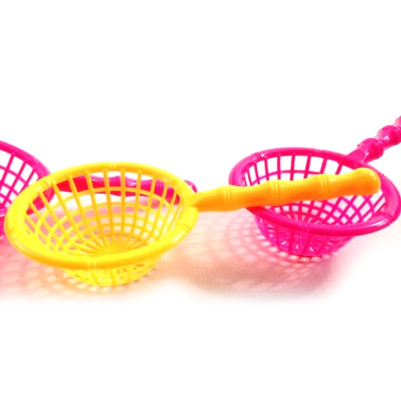 16.5 Centimetri di Plastica per Bambini da Bagno Rete da Pesca con La Maniglia Accessori per Bambini tutto'aperto Regalo di colore Casuale 40JC