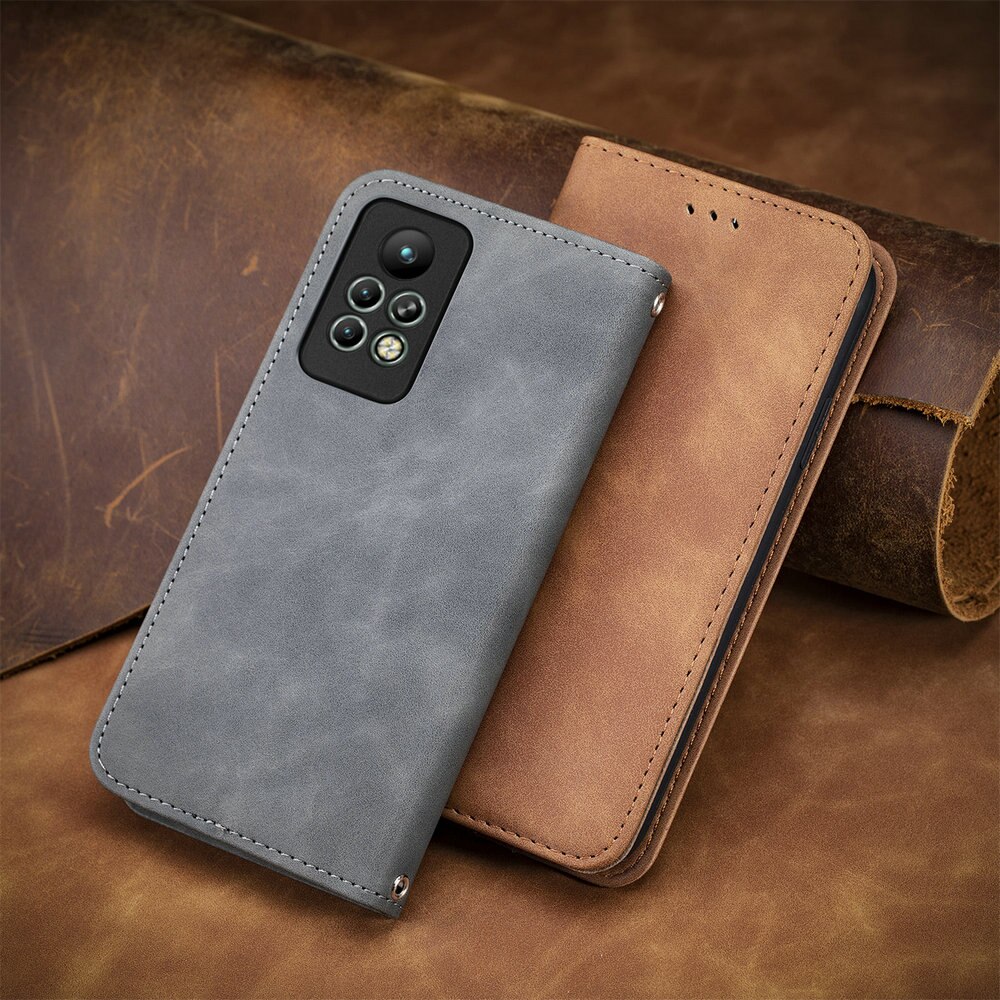 Voor Infinix Note 11 Pro Luxe Case Smooth Wallet Leather Book Shield Infinix Note11 Case Note 11Pro Flip Cover Telefoon schokbestendig