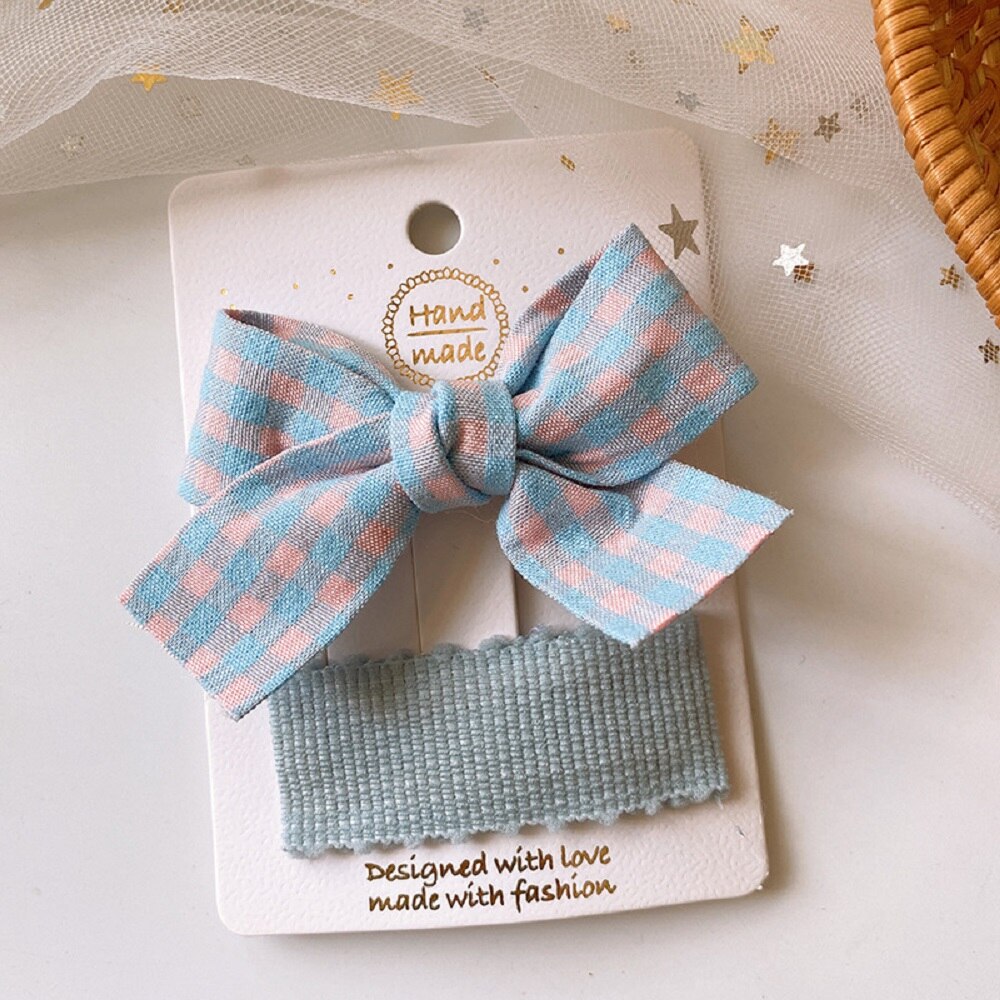 2 pièces/ensemble cheveux nœuds filles pinces à cheveux bébé enfants épingles à cheveux Barrettes chapeaux épingle à cheveux accessoires de cheveux: 1