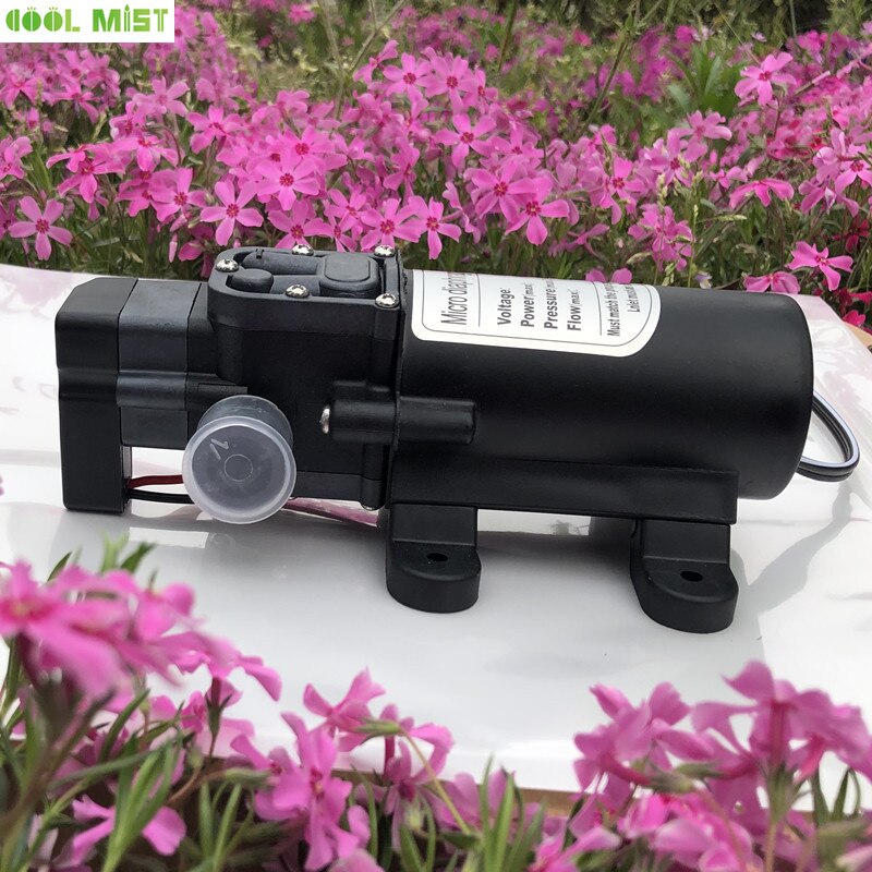 S041 DC 12V Medium Pressure Misting Pump 0.8Mpa Booster Diaphragm Water Sprayer Pump Garden Misting Product