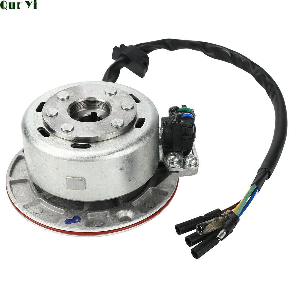 12v ac sytytysmagneetto staattorin vauhtipyörä, jossa valo yinxiangille  yx 140cc 150cc 160cc kayo bse sdg ssr pitsterpro maastopyörä