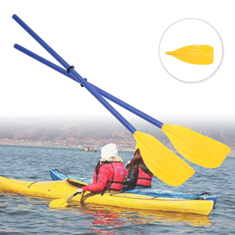 2pcs Detachable Float Afloat Oars Fitting Boat Rafting Paddle Canoe Oar Boat Rafting Oar Paddle Easy Carrying Paddle Accessories