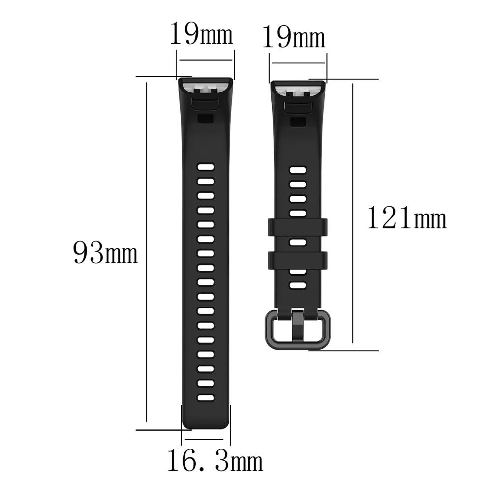 FIFATA Sport Silicone Watch Strap For Huawei Band 3 Pro 4 Pro Bracelet Wrist Strap Replacement Watchband For Huawei 4pro 3pro