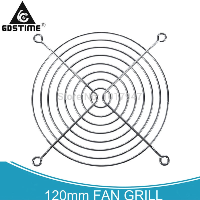 10 PCS Gdstime 120mm Fan Grill 4.72 Centimeter Bescherming Netto Grille Mesh Cover Protector Finger Guard 12 cm