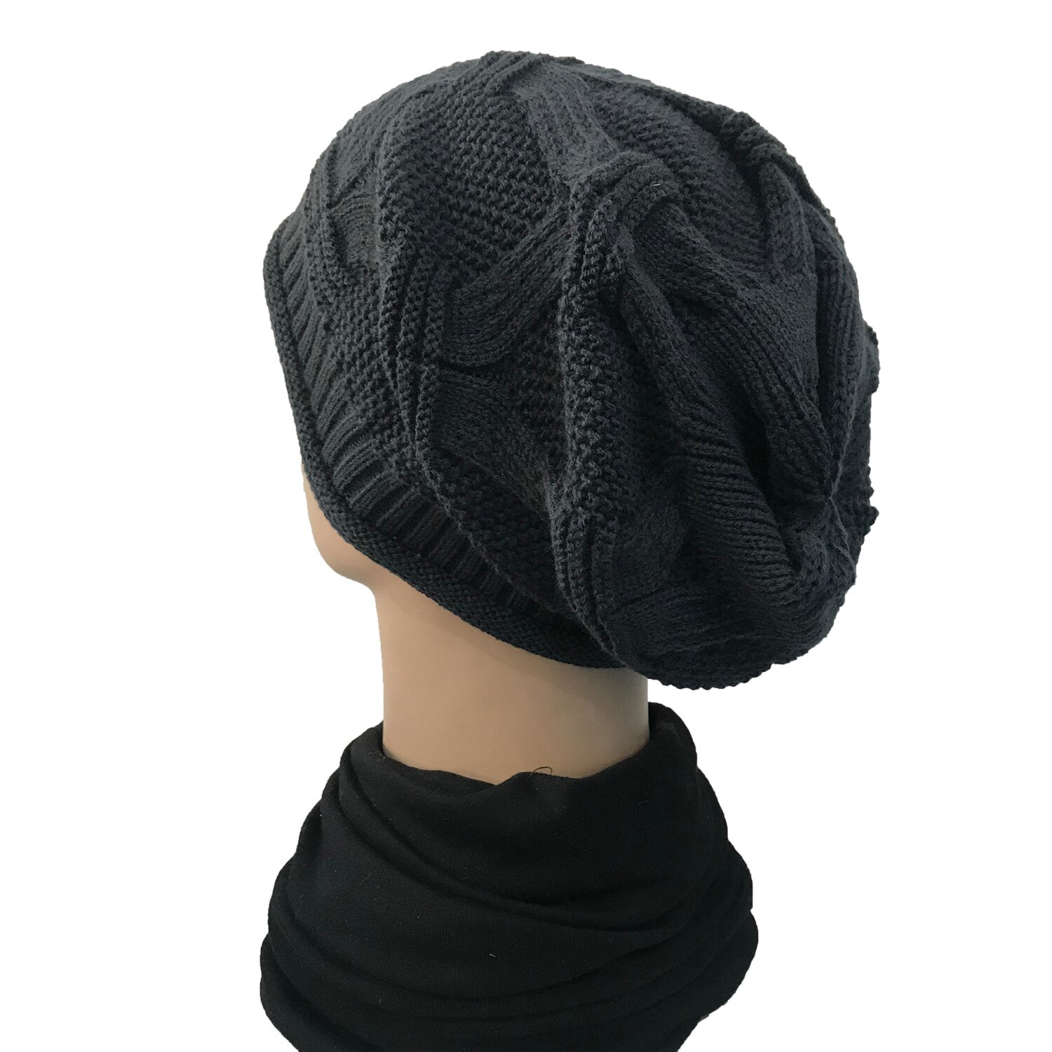 Mannen En Vrouwen Herfst En Winter Gebreide Muts Wollen Muts