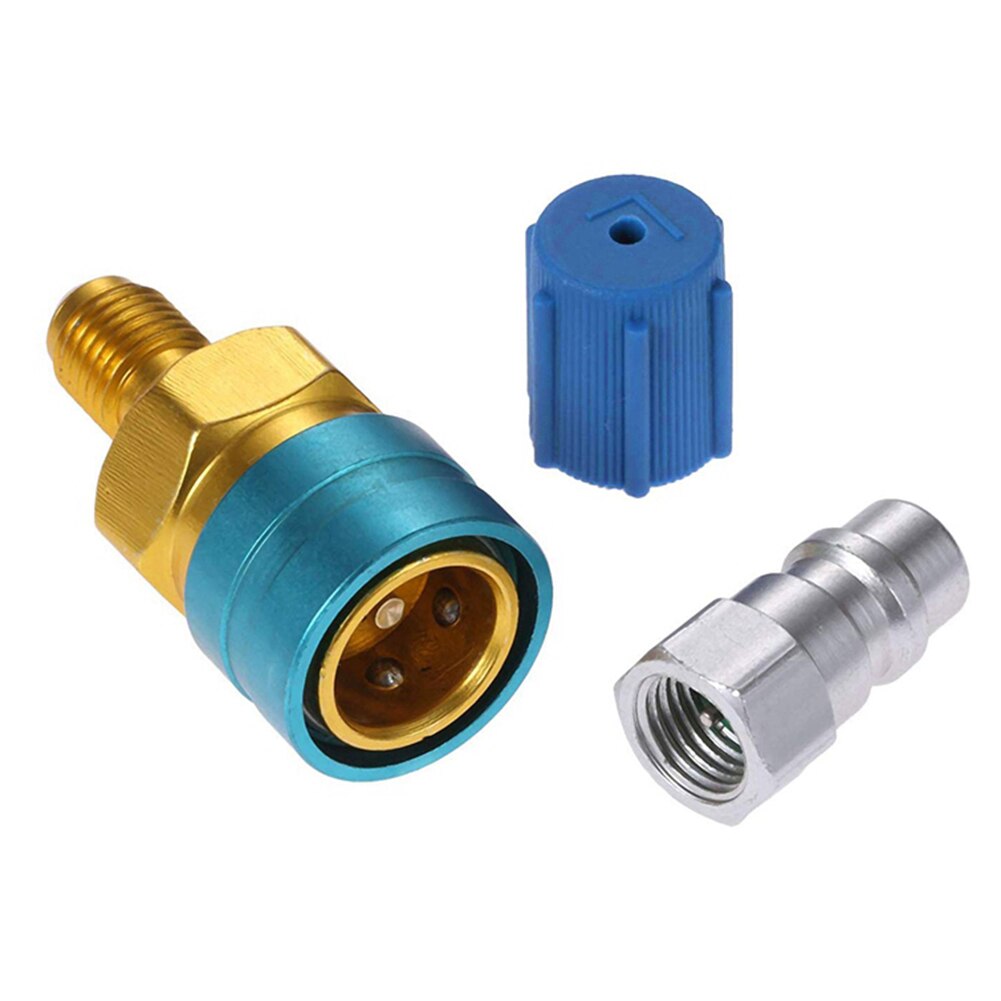 Car Air-Conditioning Tool R1234YF Quick Coupler Hose Adapter Fitting Connector