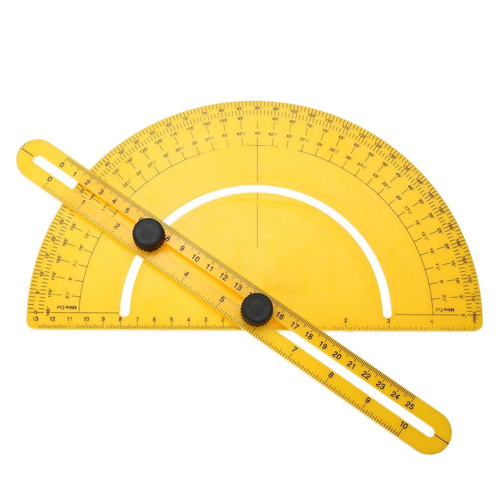 Tool angle 180 degree goniometer measuring arm ruler
