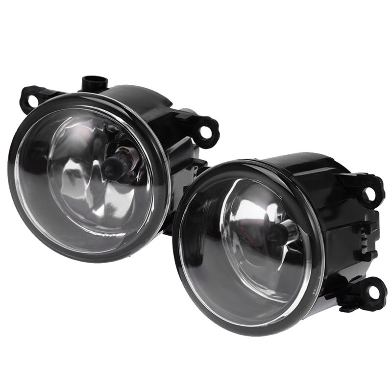 2Pcs Car Front Bumper Clear Lens Fog Light Lamp with Harness Switch L+R for Subaru Wrx / Sti Impreza